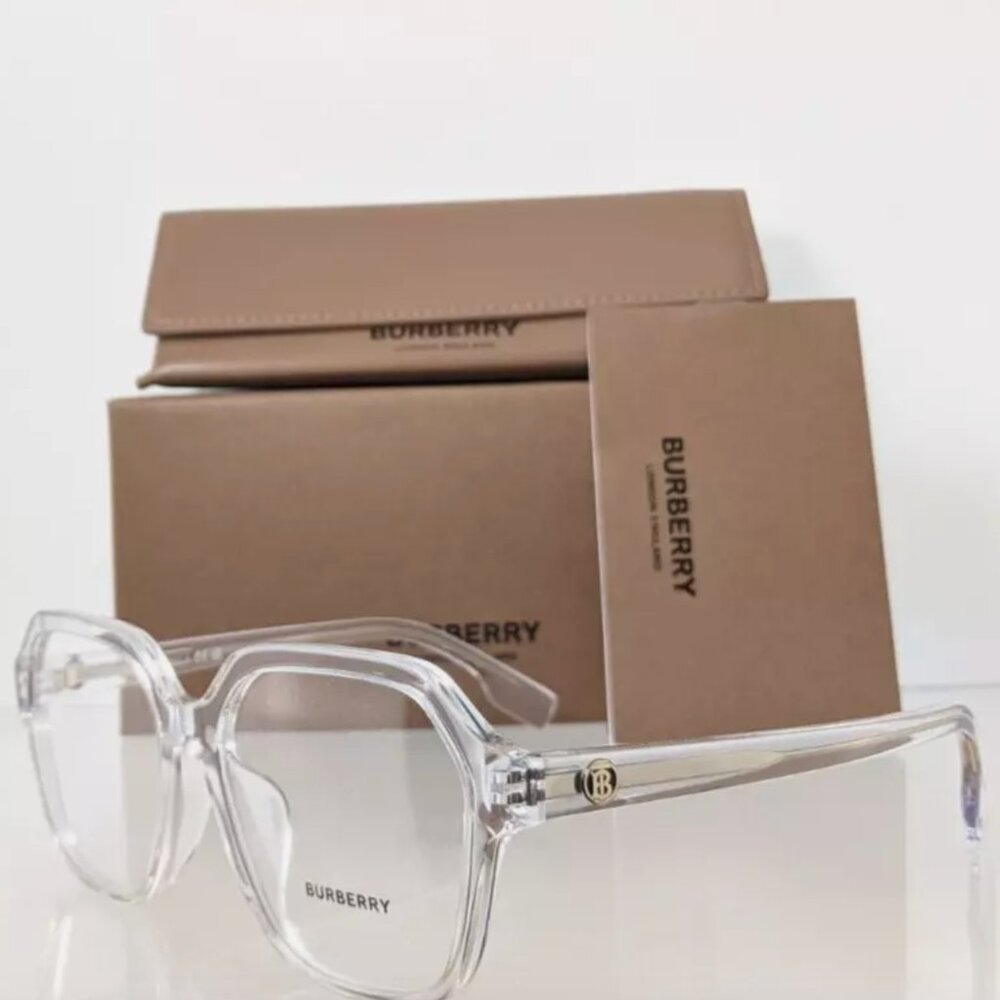 Brand New Authentic Burberry Eyeglasses Crystal 54mm Eyeglasses - Picture 1 of 5